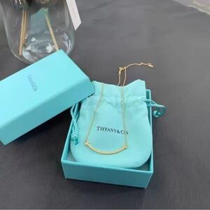 Tiffany & Co. Gold Arc Necklace